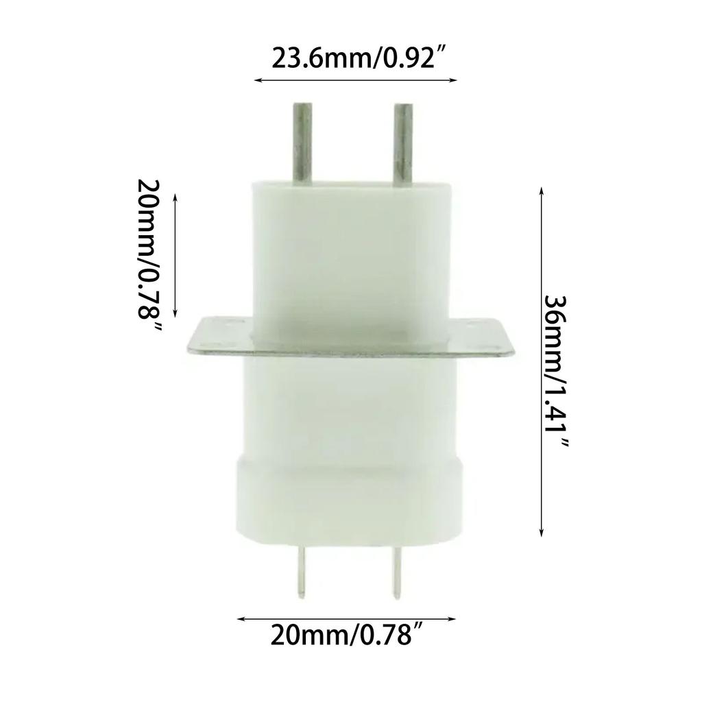 Set of 10 Microwave Oven Magnetron Plug Microwave Oven Connector 4 Filament Pin Sockets Converter Microwave Oven Sockets