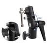 Camera Flash Bracket Mount With Umbrella Softbox Holder Live Tripod Light Parts Camera Flash Bracket H-Type Mount
