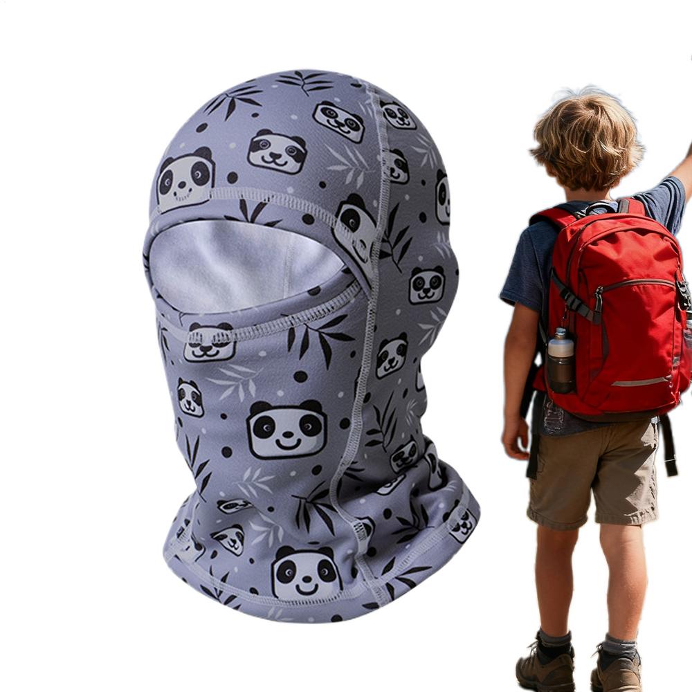 Children Neck Gaiter Elastic Breathable Soft Warmer Kids Ski Cover For Boy Girl Children Skiing Riding Bike Climbing Sport