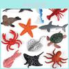 Sea Turtle Dolphin Mini Ocean Animal Toy Set With Realistic Marine Creature Models For Kids And Collectors