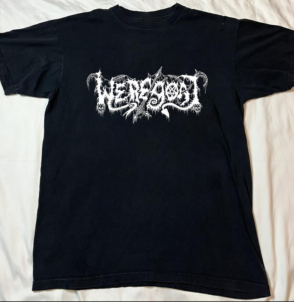 Weregoat Band Logo Black Cotton T-Shirt Full size S-5XL HT277 Unisex T-Shirt XXXL