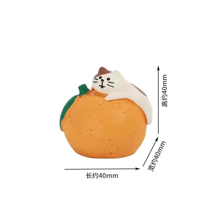 Cute Cat Refrigerator Sticker Grocery Zakka Bread Coffee Shop Decorative Gift Magnetic High Value Refrigerator Jewelry