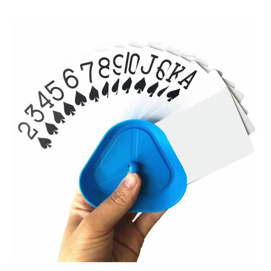 4Pcs Triangle Poker Card Holder Little Hands Kids Seniors Arthritis Hands-Free Paper Cards