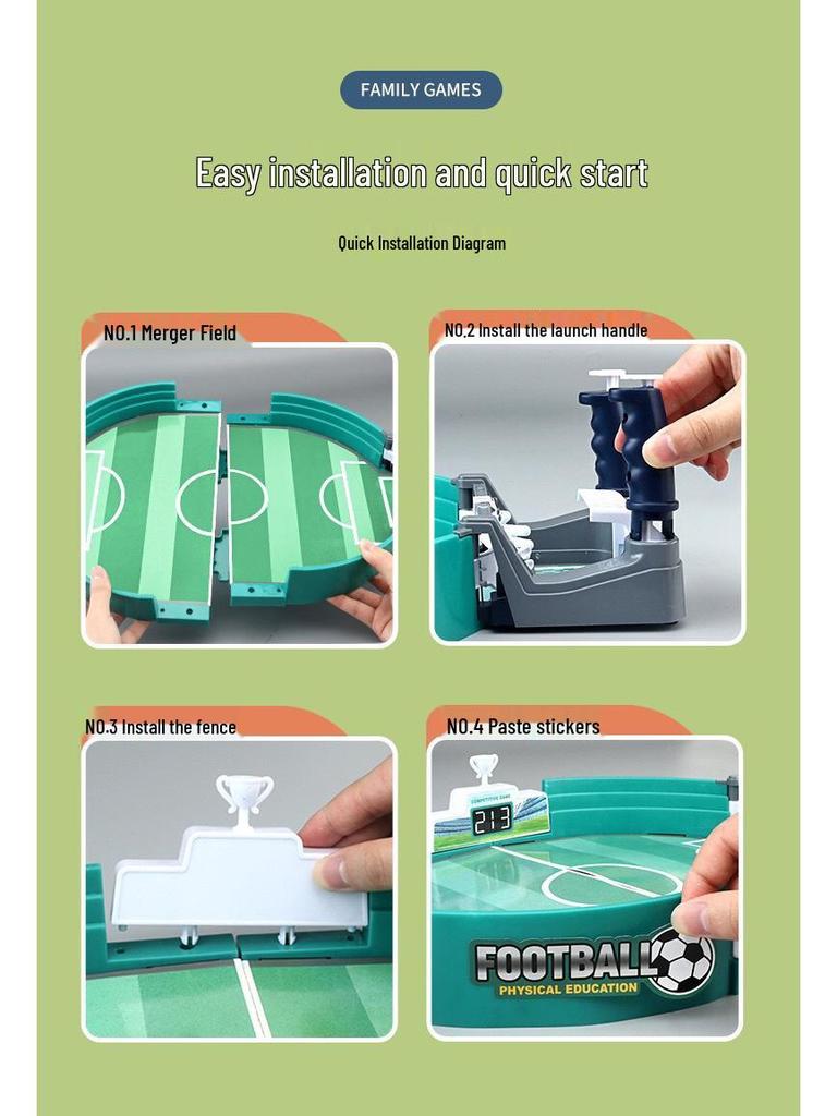Cross-Border Children's Educational Football Table: Double Competitive Parent-Child Interaction Game