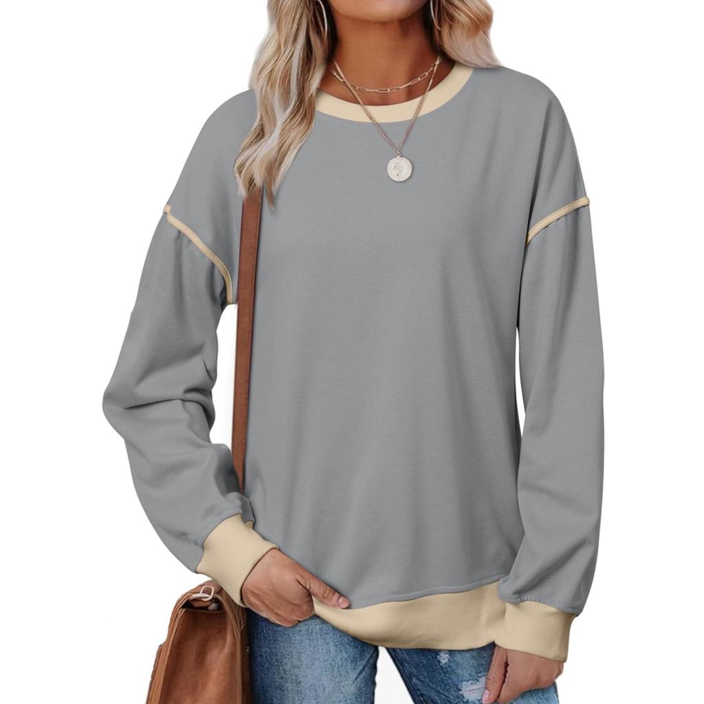 Sweatshirt For Women Oversized Casual Loose Pullover Top