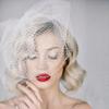 Graceful Style Wedding Veil Double Layer Netting Comfortable Hair Comb For Bride Ceremony