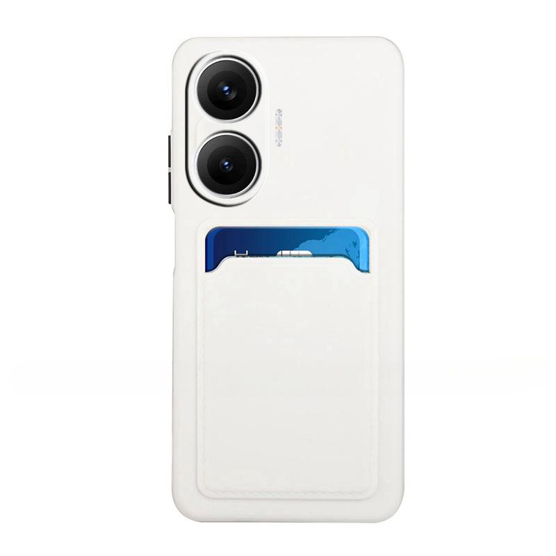 

For POCO F7 5G Card Slot Wallet Shockproof Silicone Case for Xiaomi POCO F7 Ultra F7Pro Redmi Turbo 4 Pro Matte Soft TPU Cover For POCO F7 5G