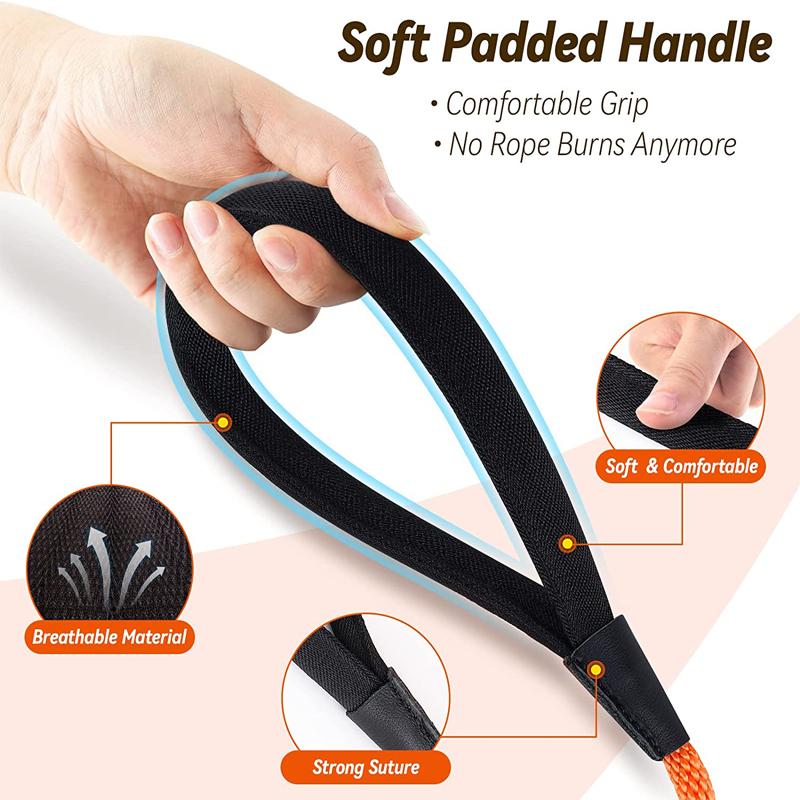 Dog Training Leash Lead Long Rope 50FT Durable Heavy Duty Dog Leashes Extender Yard Leash Great for Walking Playing Outdoor