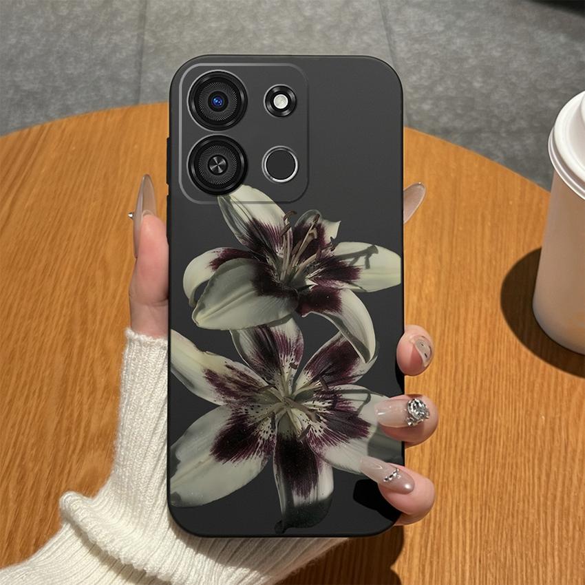 For Itel A05S A04 A60S A16 A33 Plus A56 A23 A58 A25 Pro A49 A35 A18 Phone Case Colorful Graffiti Matte Silicone Cover For Itel Anti Fingerprint Bumper