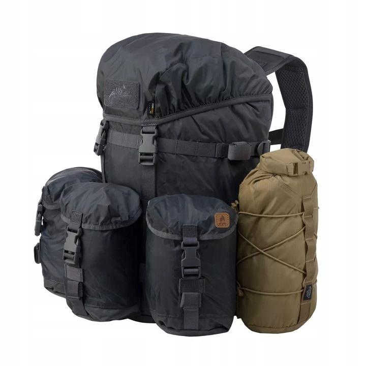 Torba 3W1 Kompresyjna Foxhole Na Ramie Zasobnik Nylon Z Klamrą Black 4,5 L