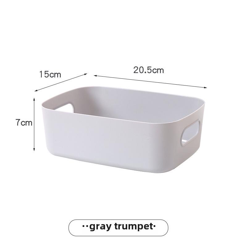 Rectangular Desktop Storage Box for Office, Desk, Key, Cosmetics, or Kitchen Items