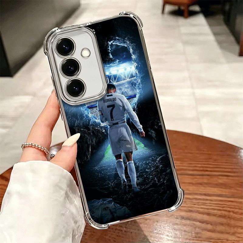 Fußballstar R-Ronaldo C-CR7 Weiche Handyhülle für Samsung A17 A27 A07 A37 A57 A16 A56 A15 A55 A14 A54 A13 A53 A26 A36 A25 A35 A2