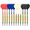 Soft Tip Darts Set  Aluminum Shaft Professional Darts Plastic Tip Sets 2BA Replacement Tips