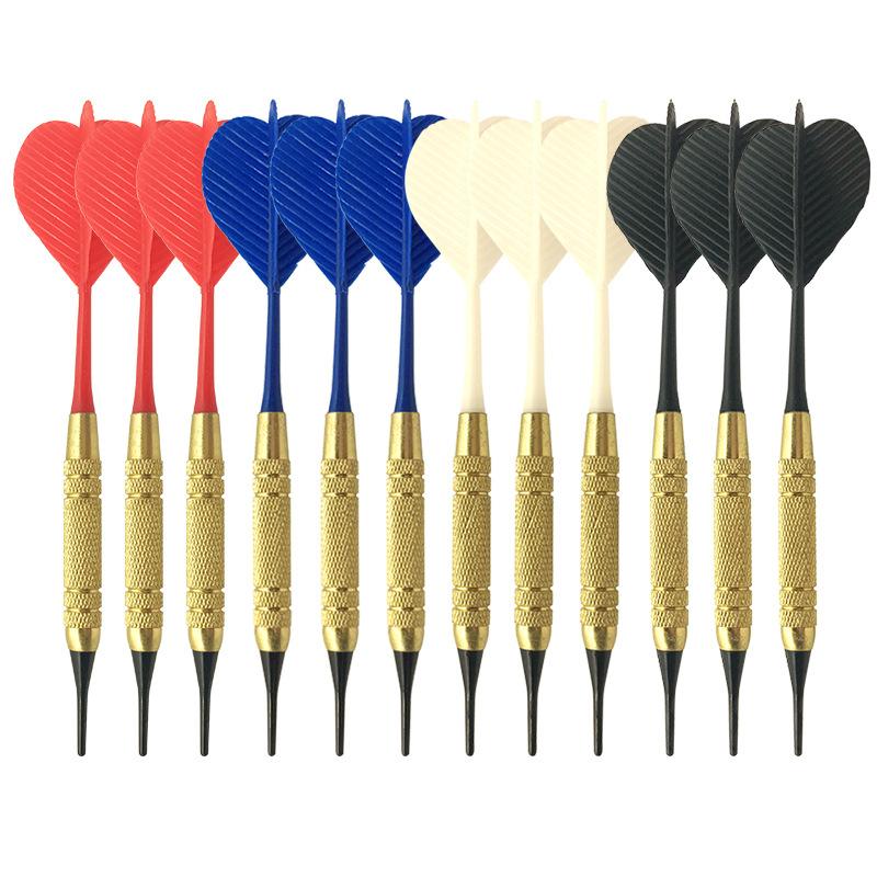 Soft Tip Darts Set  Aluminum Shaft Professional Darts Plastic Tip Sets 2BA Replacement Tips