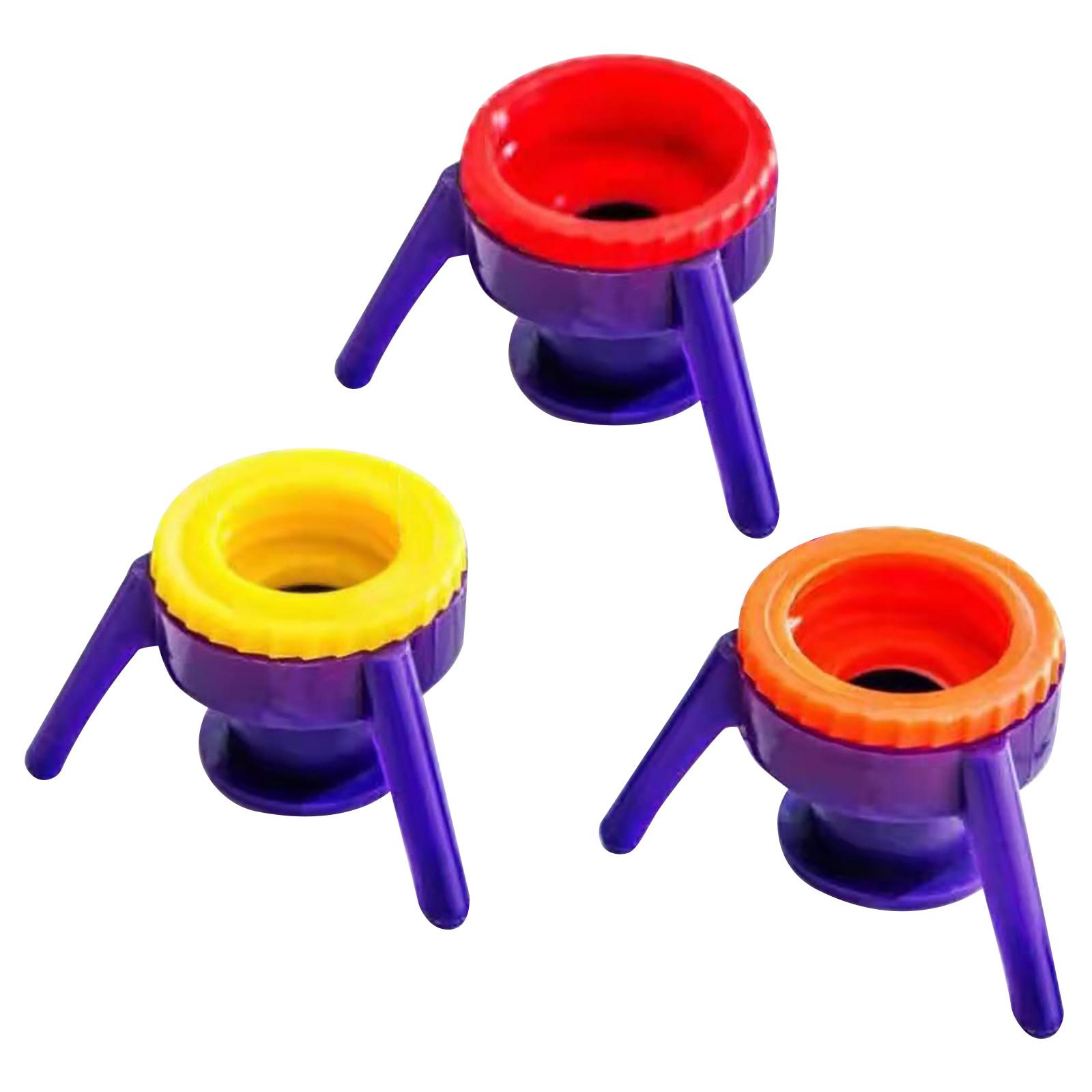 

Перевернутая крышка для бутылки Многофункциональная подставка-тренога Гель для душа Шампунь Герметичная крышка для бутылки One Size фиолетовый