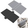 Silicone Sink Saddle Mat Protector Kitchen Bathroom Divider Mat Flexible Odorless Dishwasher Safe Non-slip Sink Divider Mat