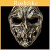Zilver en Koper Predator Harsmasker Rollenspel Requisiet Voor Halloween en Feestdecoratie