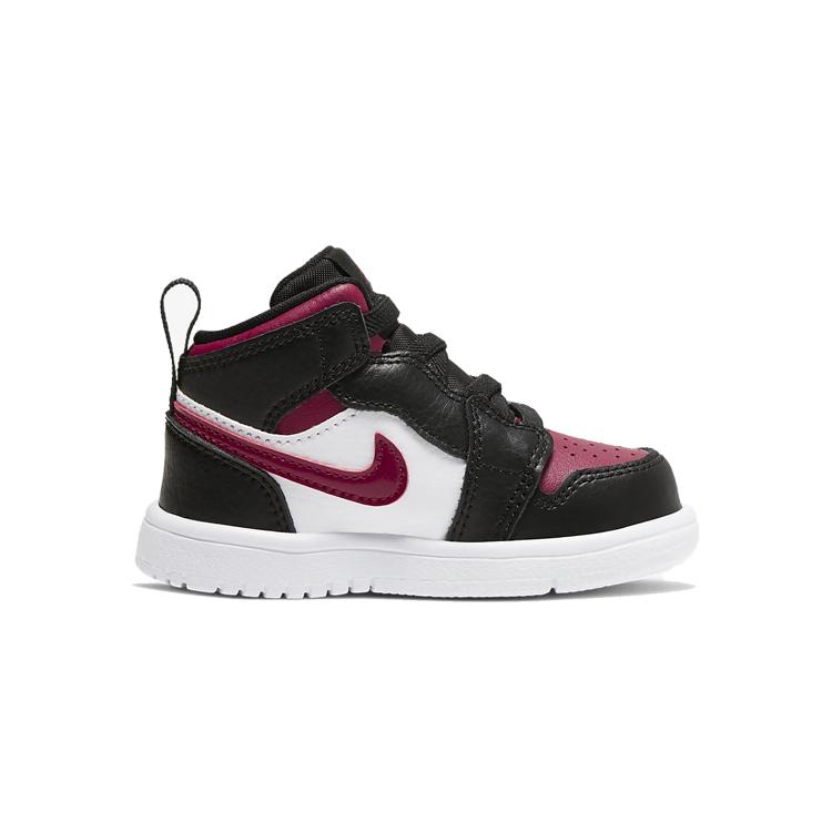 Jordan Air Jordan 1 Mid Alt Slip Resistant Abrasion Resistant Mid Top Toddler Shoes Red Infant And Toddler AR6352-066
