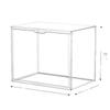 Acrylic Dustproof Magazine & Bookshelf Storage Box - Large Capacity Transparent Display Organizer for CDs, Books, and Albums.