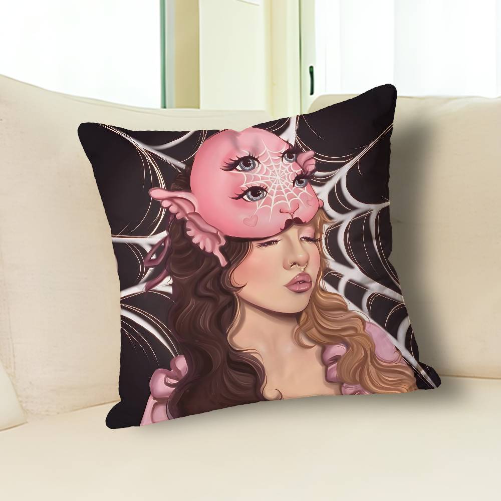 M-Melanie Singer M-Martinez Anime Celebrity Merchandise All-Match Printed Pillow Case Sofa Car Office Room Decoration Protector
