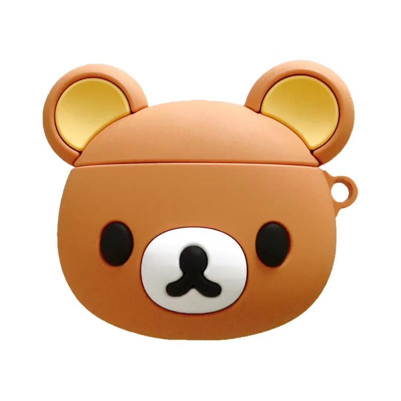 Cute cartoon easy bear AirPods Pro Apple wireless bluetooth headset cover 2/3 silicone case for