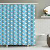 Bathroom Shower Curtain Set Waterproof Farmhouse Animal Pattern Fabric Decor Vintage Rustic Farm Home Decor Shower Curtain