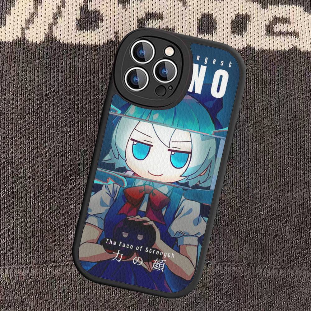 Classic Game Touhou Project Phone Case For IPhone 16 15 14 11 12 13 Pro Max Plus Back Leather Shell