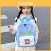 Adorable Nylon Kids Backpack With Cute Ears Colorful Lightweight School Bag