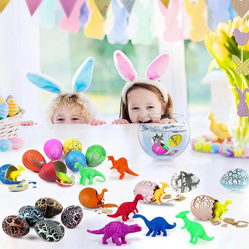 5Pcs Birthday Creative Novelty Science And Education Toys Soak In Water To Hatch Dinosaur Eggs Children'S Educational Props