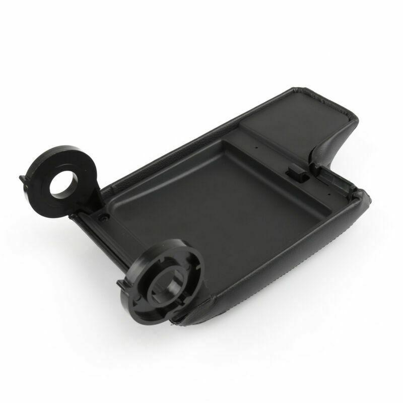 Copertura Coperchio Bracciolo Console Centrale in Microfibra Pelle Pad Bracciolo Auto Pelle di Ricambio Protezione Interni Rivestimento Rinfrescante per BMW Serie 3 E46 1998-2006