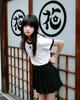 Loaegsyueol Wrap Mini Pleats Skirt_Black