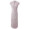 Sancai New Chinese Style Slim-Fit Long Dress