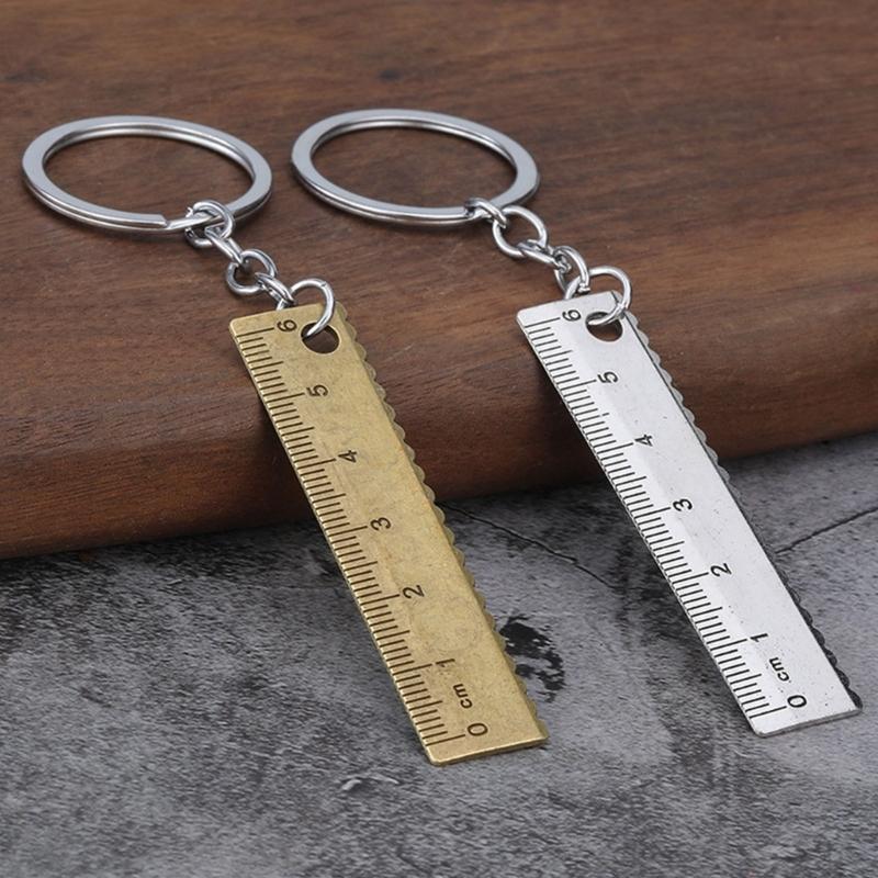 Pocket Jewelry Measurement Tool With Hanging Hook For Lapidary Crafts Precisions Rustproof Metal Scale