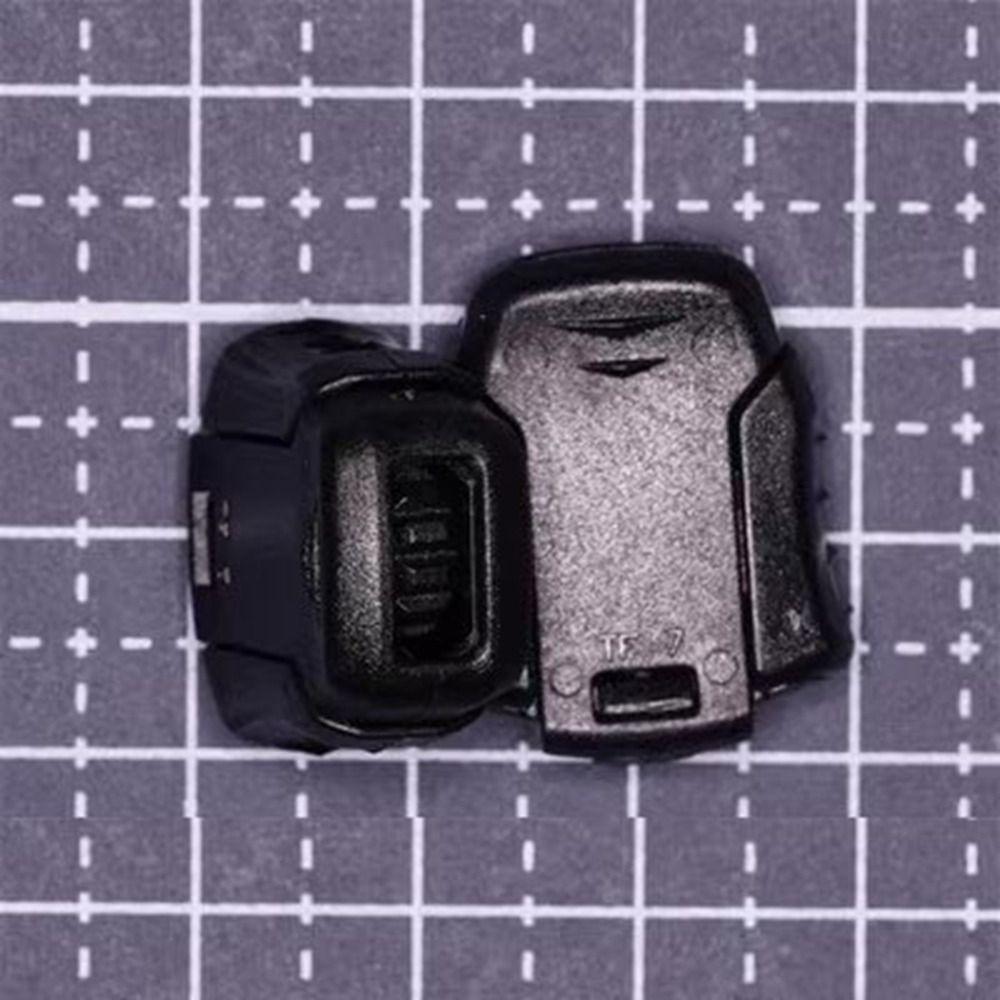 2pcs Black Cord Lock Bean Sportswear Accessories Toggle Clip Plastic Stopper  Outdoor Tool