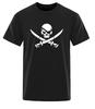 Pirate Skull Logo Funny Print TShirts Unisex WoUnisex Loose Tshirs Breathable Summer TShirts Cotton Oversize Casual Tee Breathable