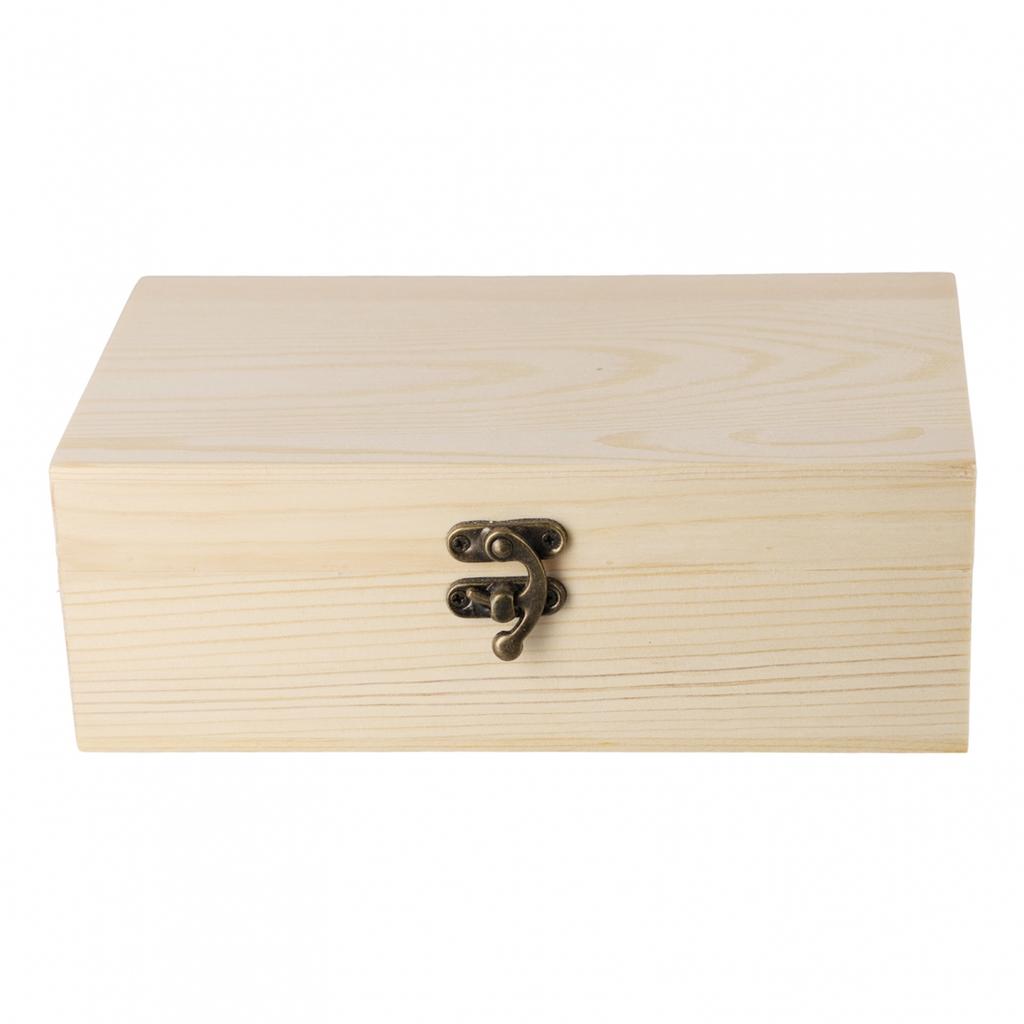 S/M/L Wooden Storage Box Storage Wooden Box Decorated