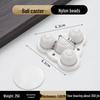 No-Punch Adhesive Universal Wheel Casters: Mobile Ball Bearing Wheels for Household Use