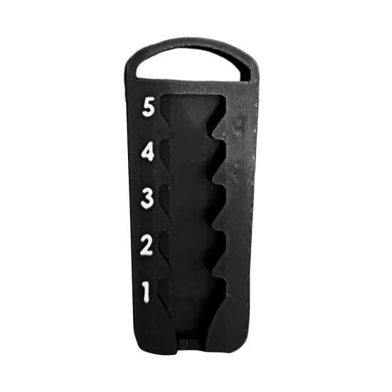 Adjustable Golf Tee Height Tool Precision Tee Height Setter for Consistent Swings Multi-functional Tee Holder for Golf Bags