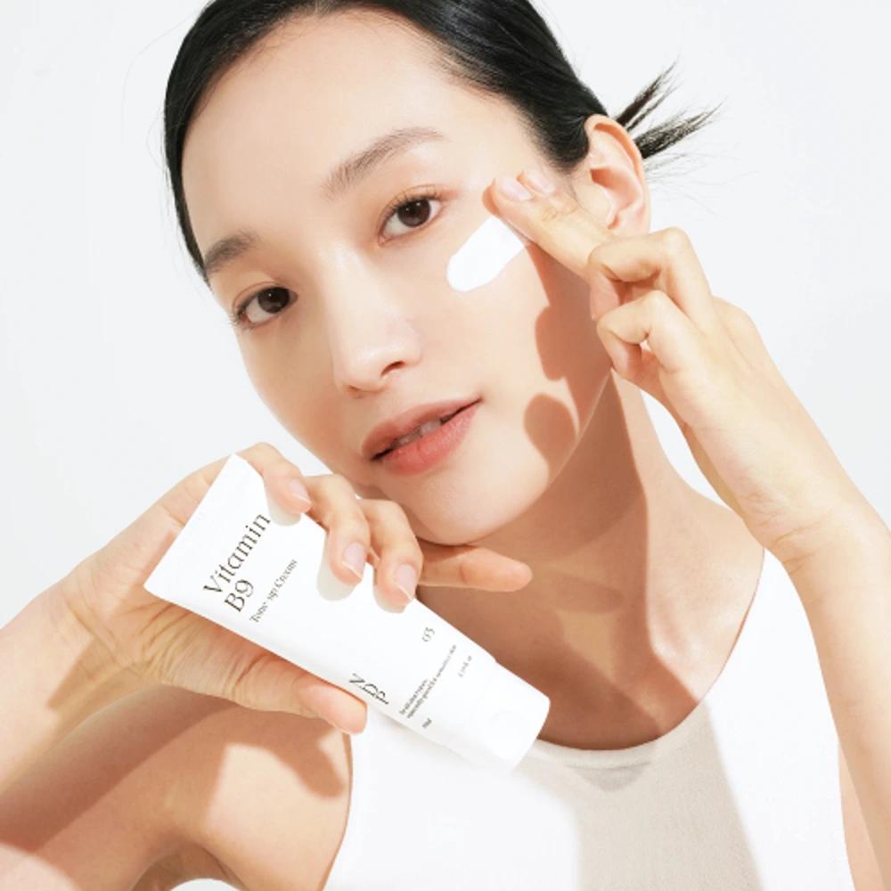 Vitamin B9 Tone-Up Whitening Cream 2-Piece Set