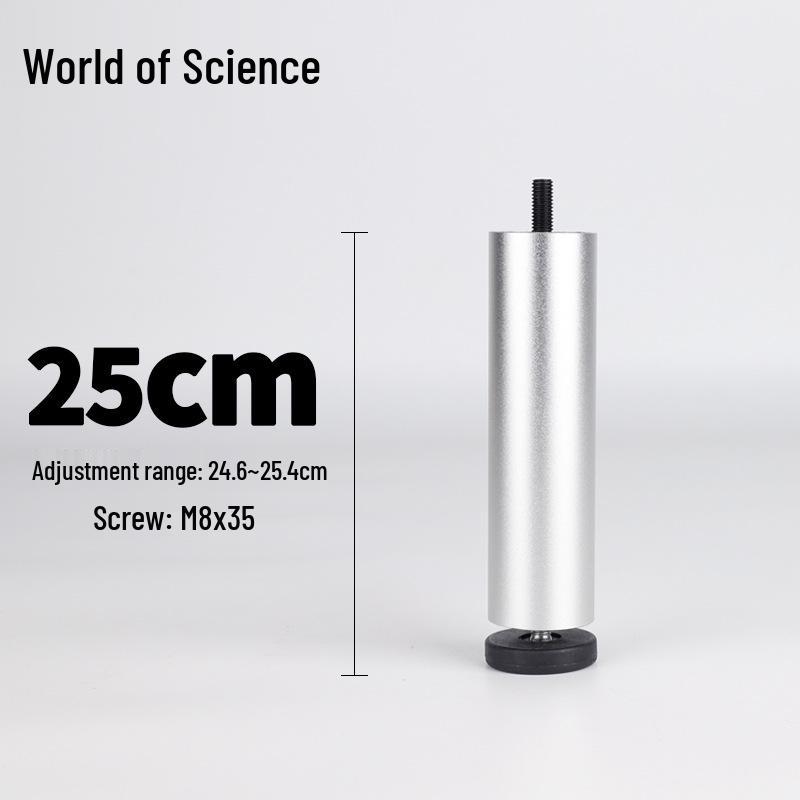 Adjustable Aluminum Alloy Furniture Legs for Cabinets, Sofas, Refrigerators, and Washing Machines