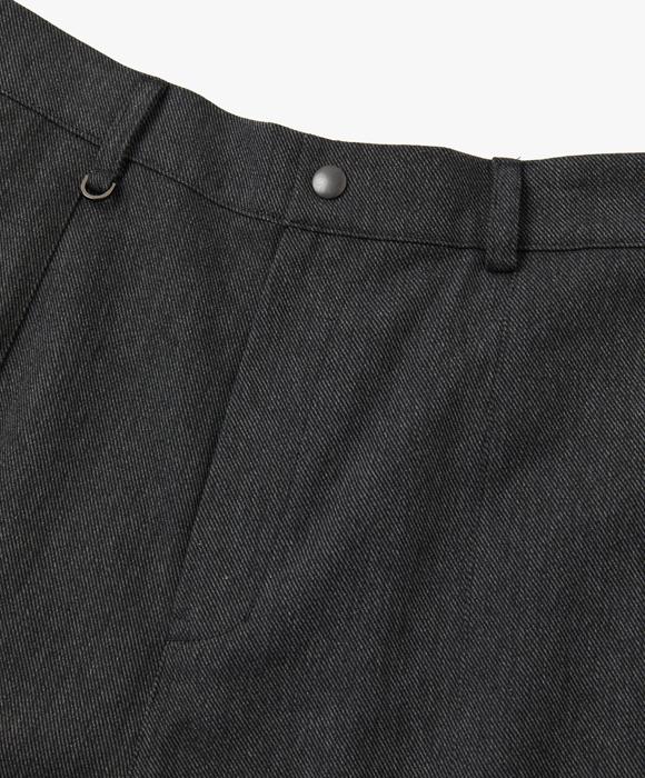 Le Mad Utility Cotton Pants - Charcoal