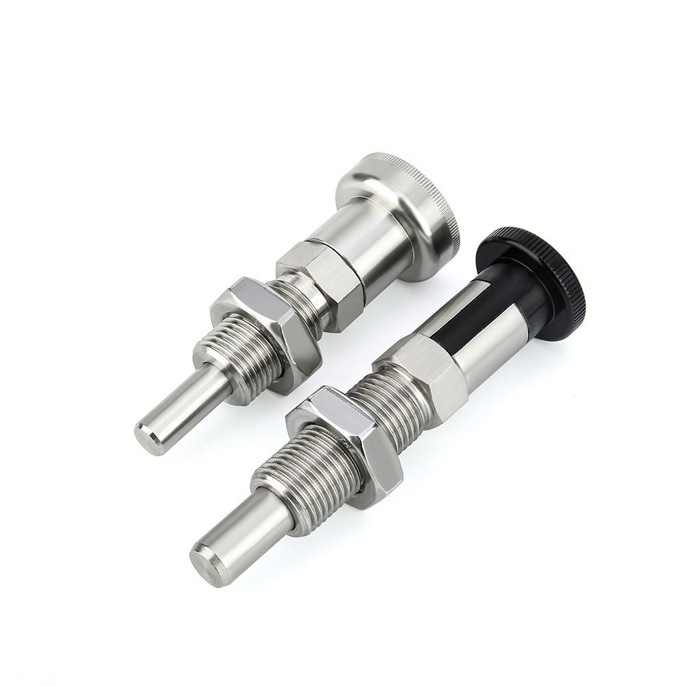 Extended Thread Spring Plunger M16*1.5 Precision Reset/Self-Locking Knob Plunger Indexing Plunger