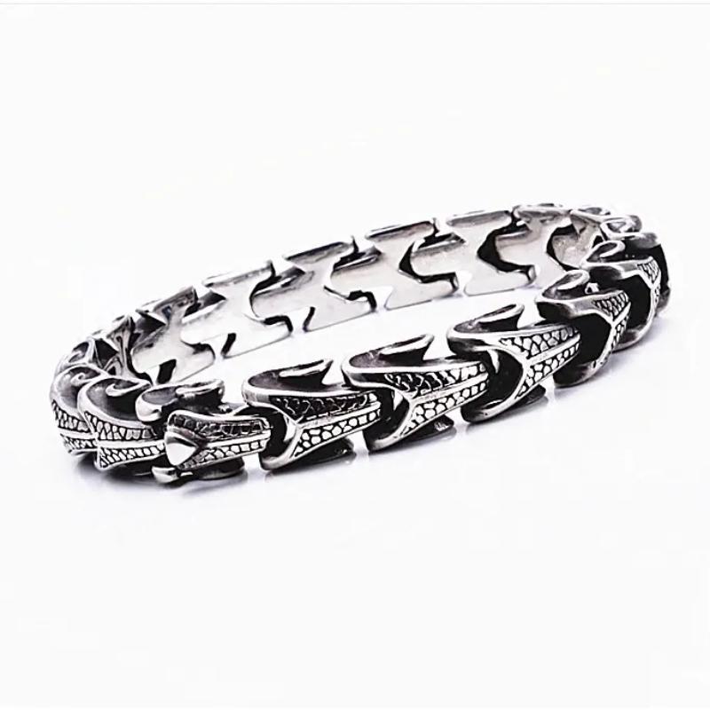 Punk-Stil Dominantes Drachenknochen-Armband Herren Trendige Marke Rock
