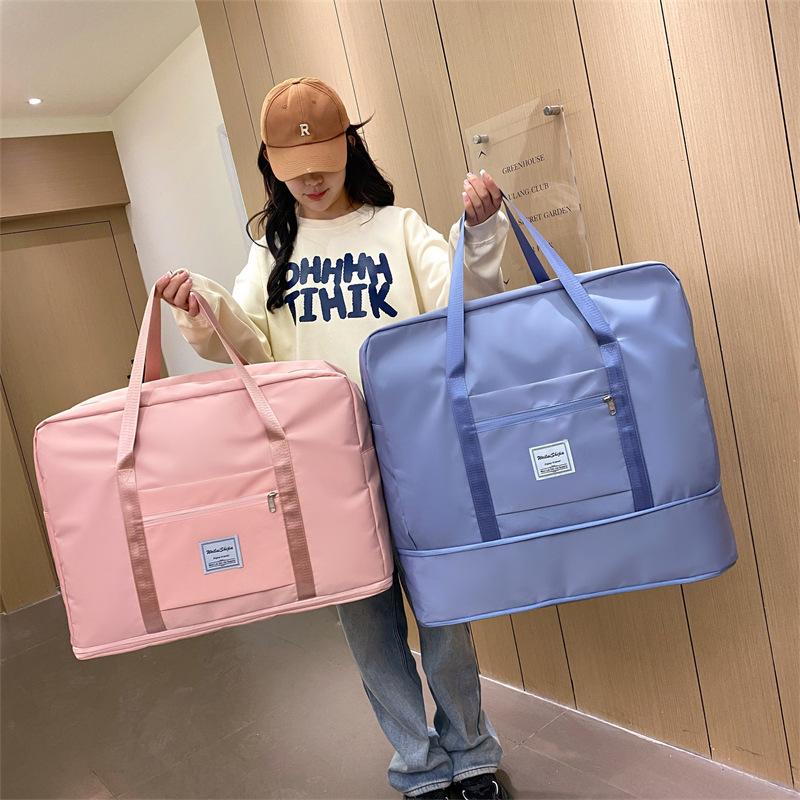 Internet celebrity travel bag women's light travel short-distance storage boarding bag men's fitness large-capacity maternity bag