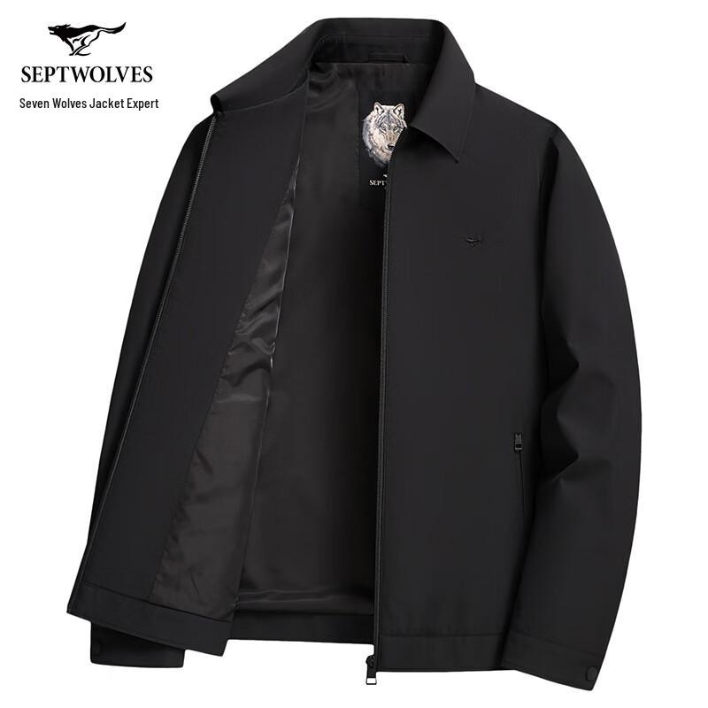 Septwolves Men s Business Casual Lapel Jacket 2XL