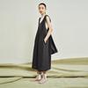 Less 2024 Autumn Sleeveless U-Neck Dress