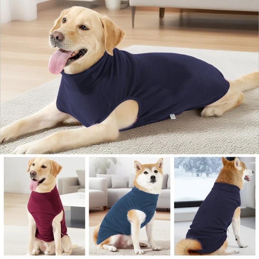 Haine Calmante din Fleece pentru Animale de Companie Pijamale Calde pentru Câini Accesorii pentru Animale de Companie Vestă pentru Anxietate Canină Casă Interior