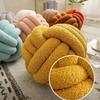 Lamb Fleece  Sofa Bed Decoration Throw Pillow Nordic Knotted Ball Living Room Decor Cushion Simple Home Decor Pillow
