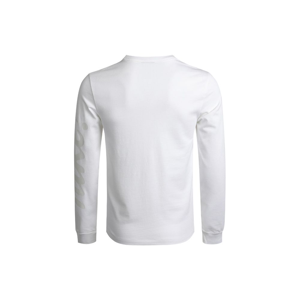 Nike Emoji Patch Long Sleeve Crew Neck T-Shirt Men Tops White DJ4135-100