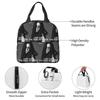 Lady Gaga,The Fame Monster Insulated Lunch Bag for Women Children Portable Food Boxes Thermal Lunch Box Tote